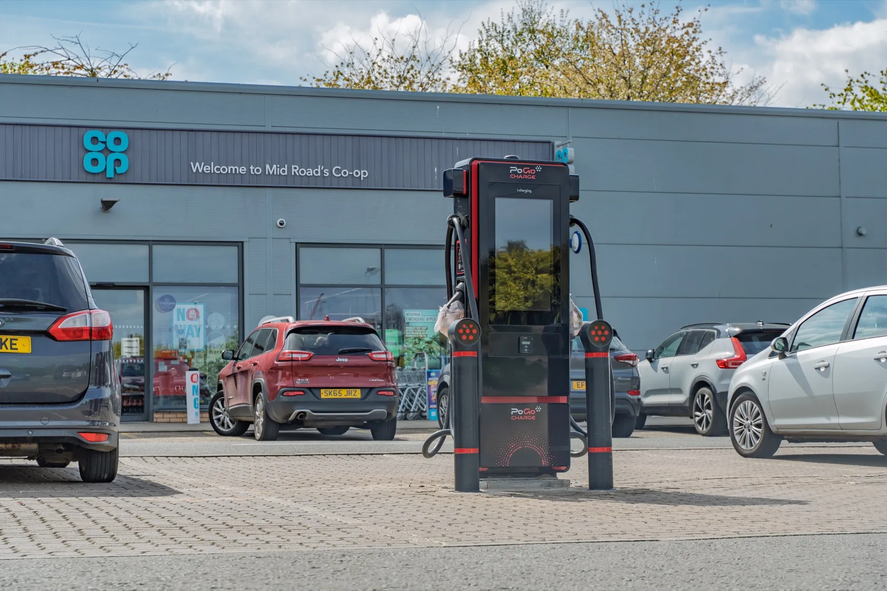Prestonpans rapid charging hub
