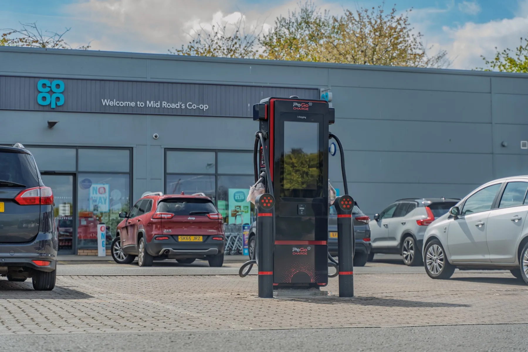 Prestonpans rapid charging hub