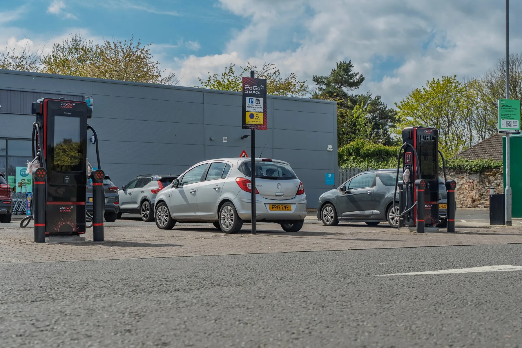 Prestonpans rapid charging hub