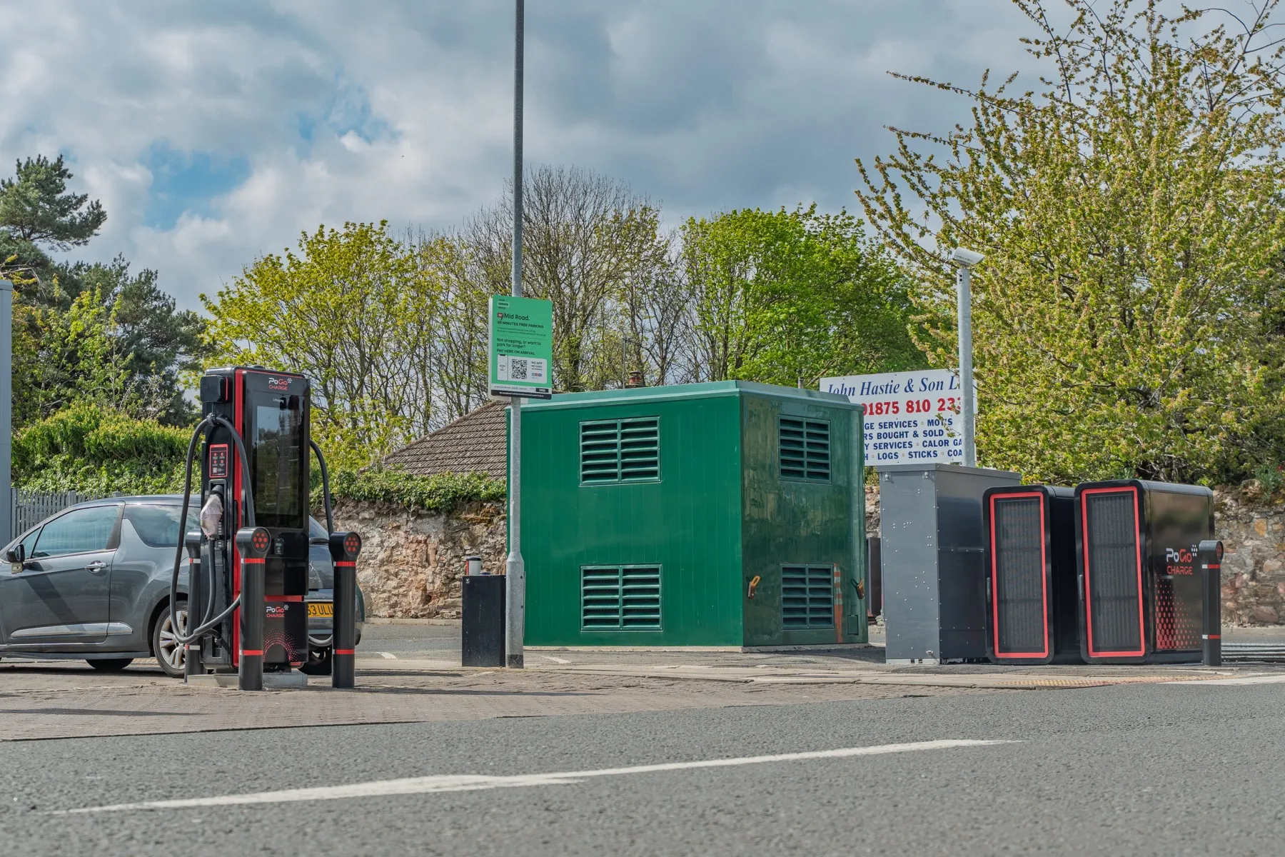 Prestonpans rapid charging hub