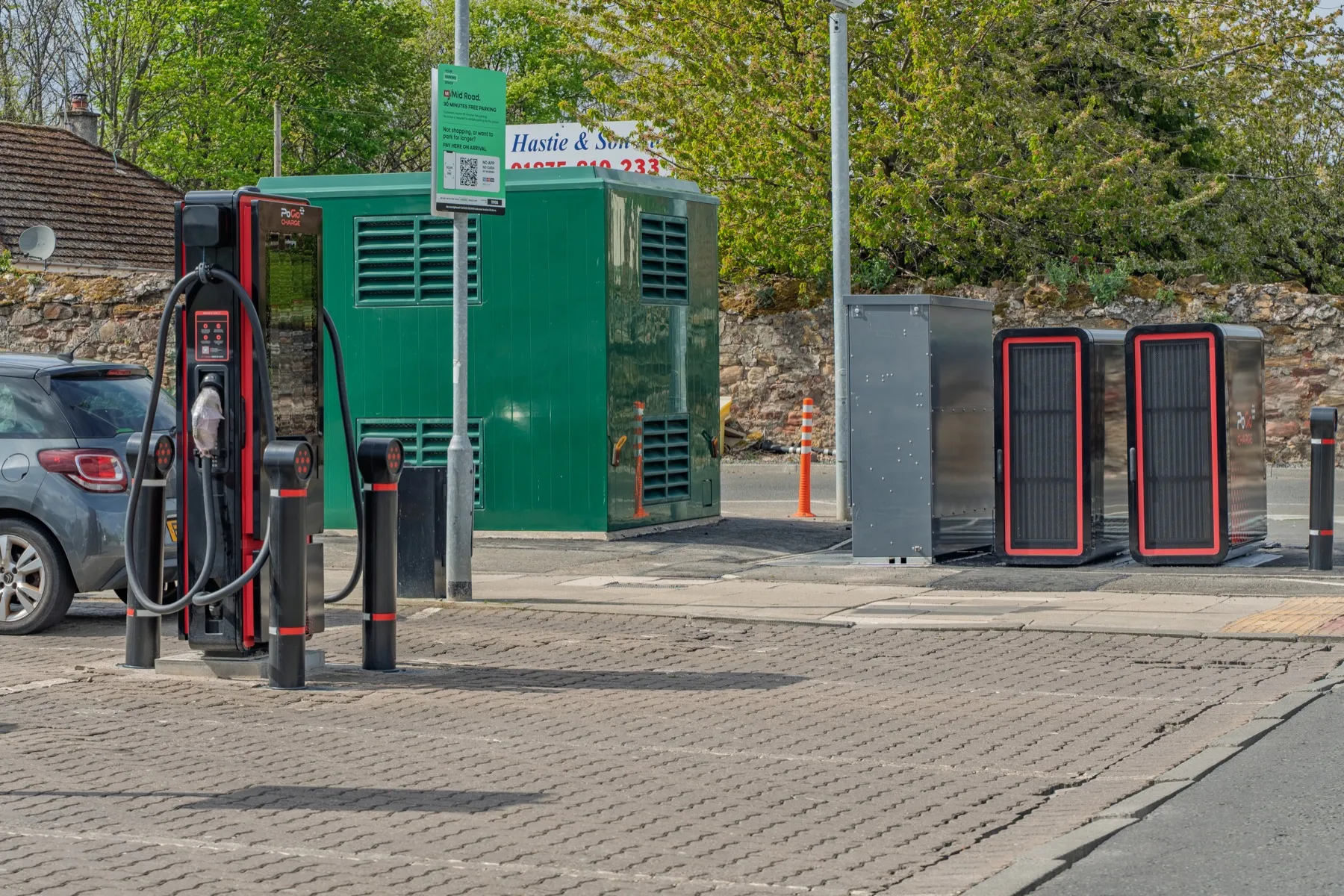 Prestonpans rapid charging hub