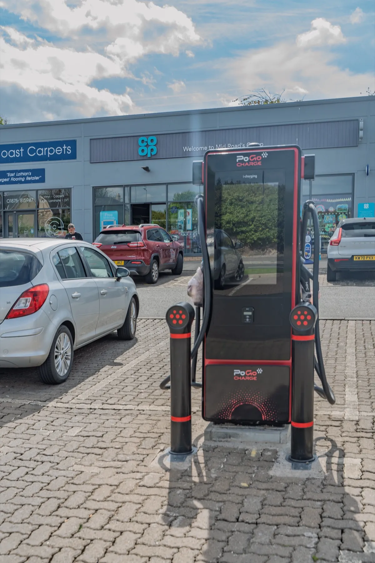 Prestonpans rapid charging hub