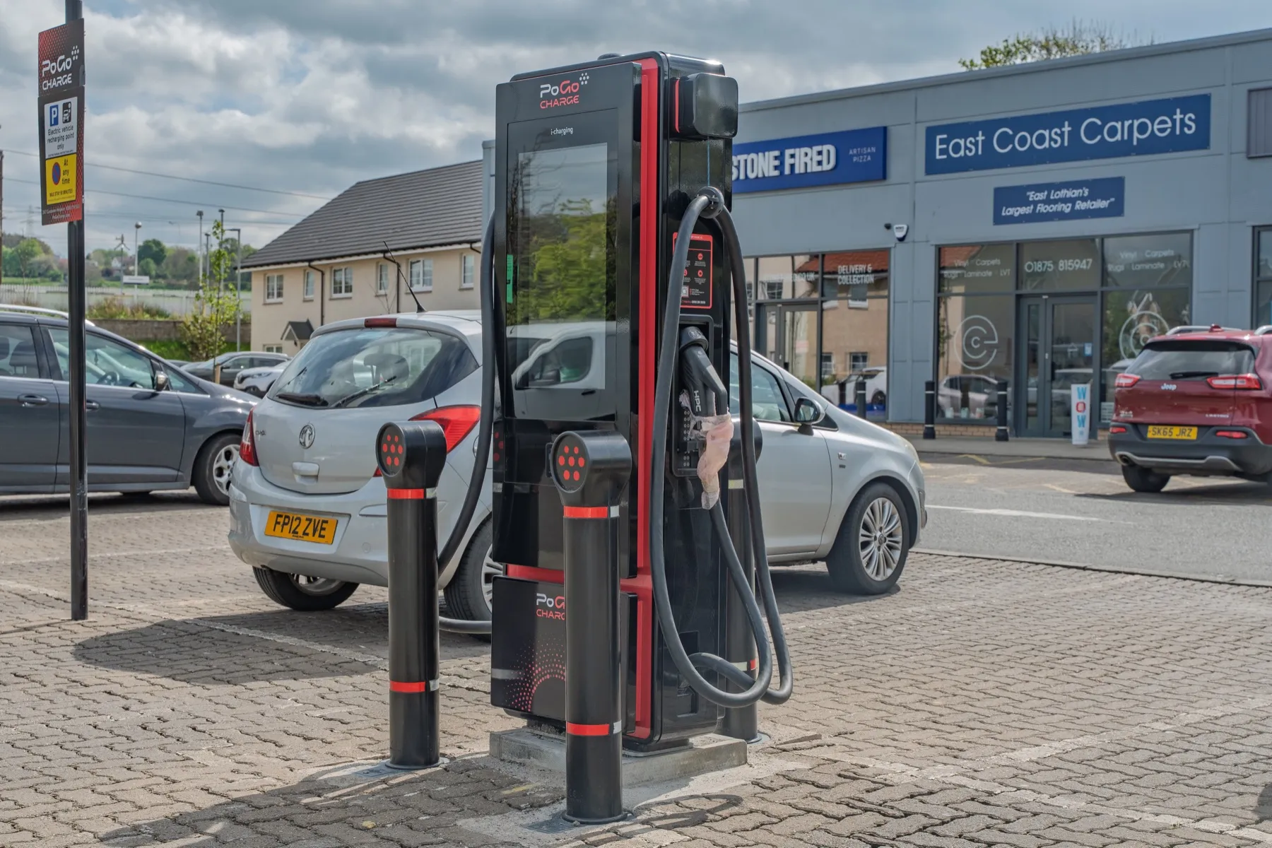 Prestonpans rapid charging hub