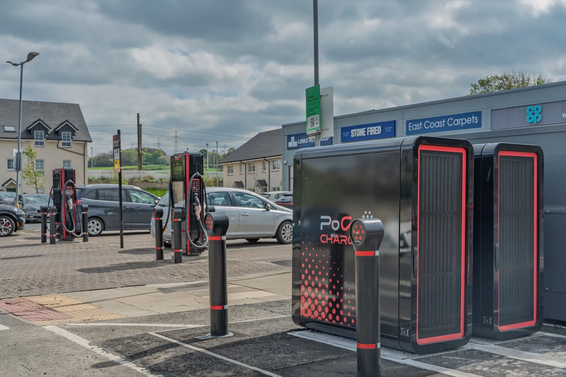 Prestonpans rapid charging hub