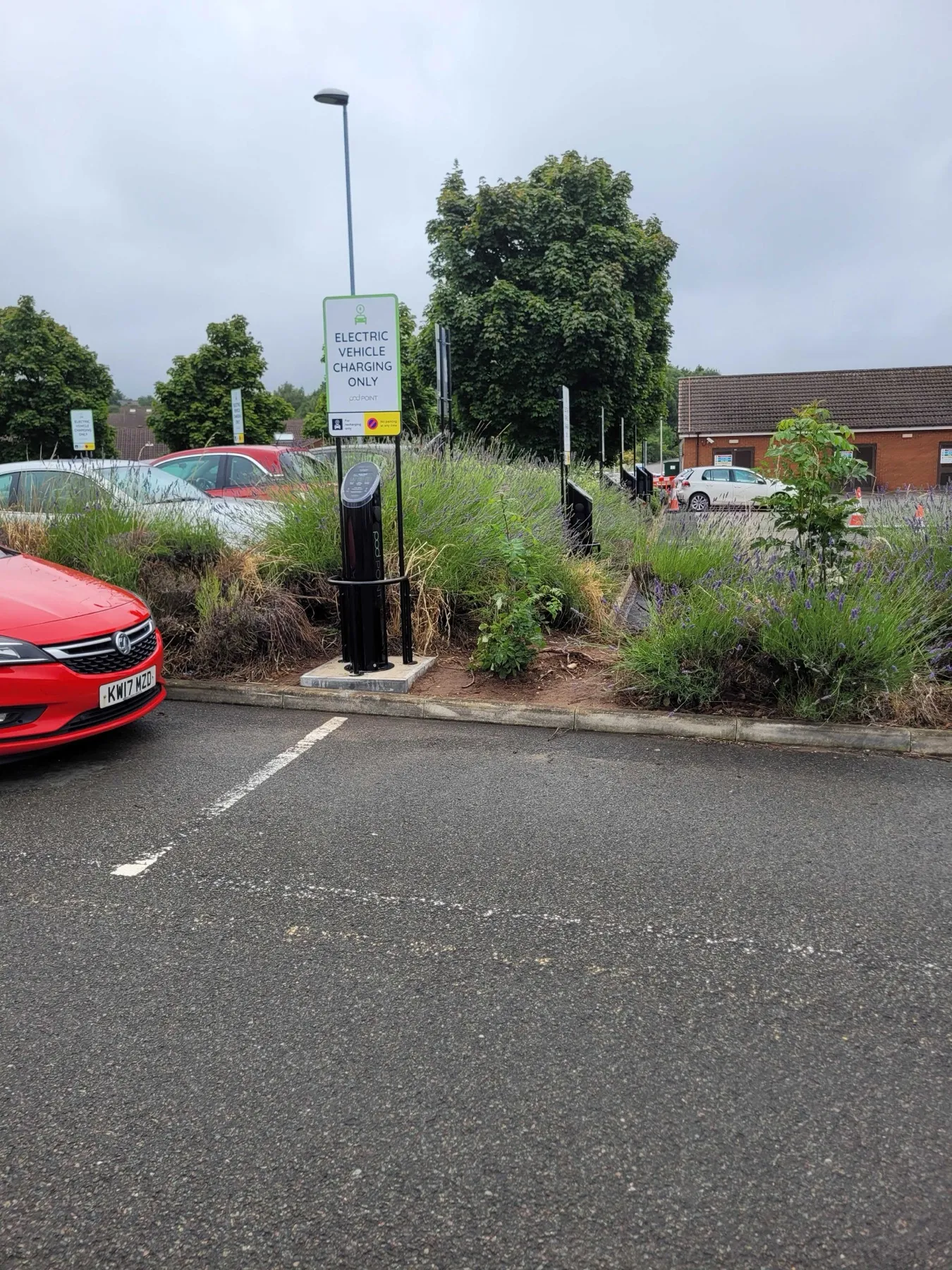 Sherwood Hospital, EV charging for staff and visitors