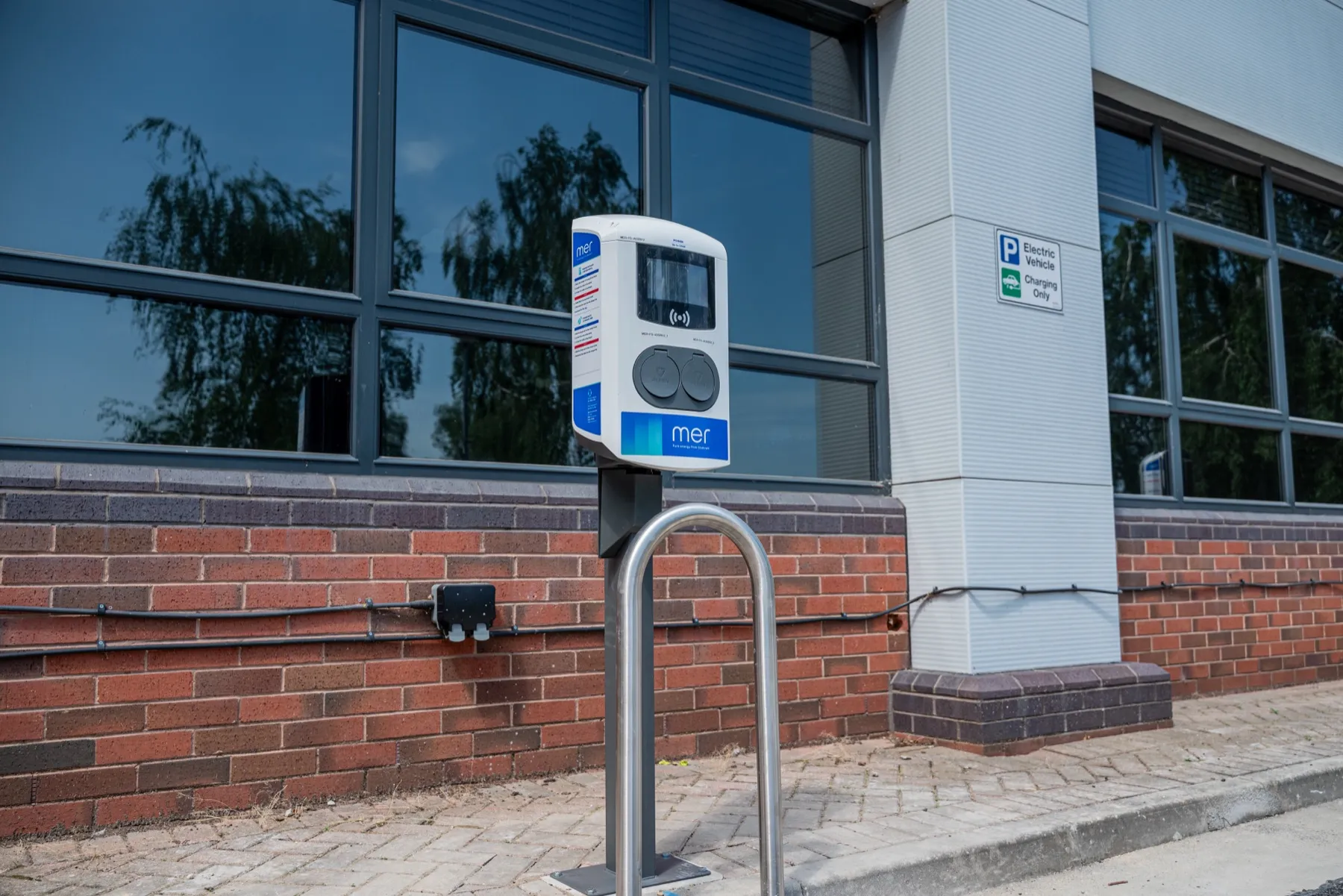 Toyota Material Handling, MER EV charging installation