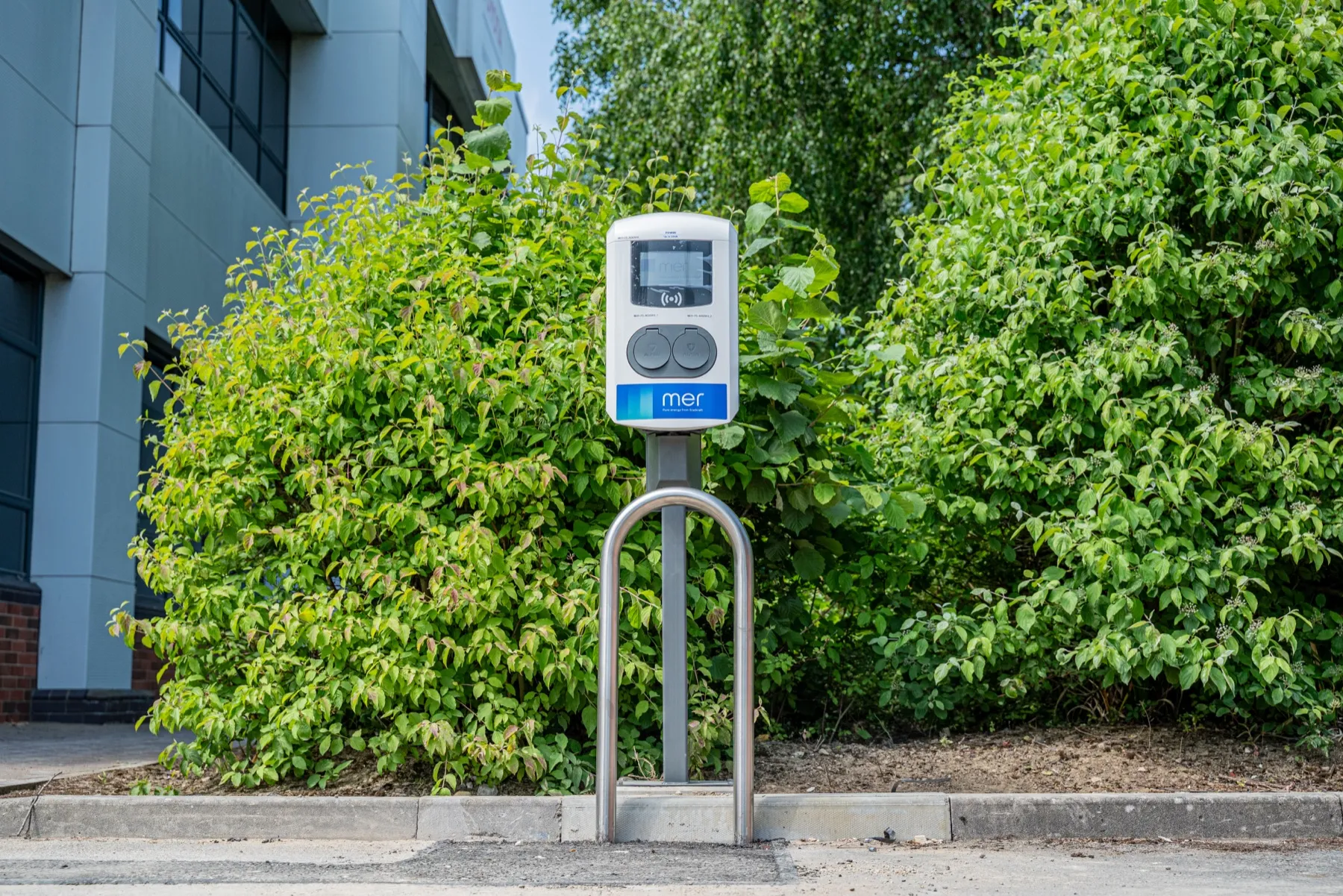 Toyota Material Handling, MER EV charging installation