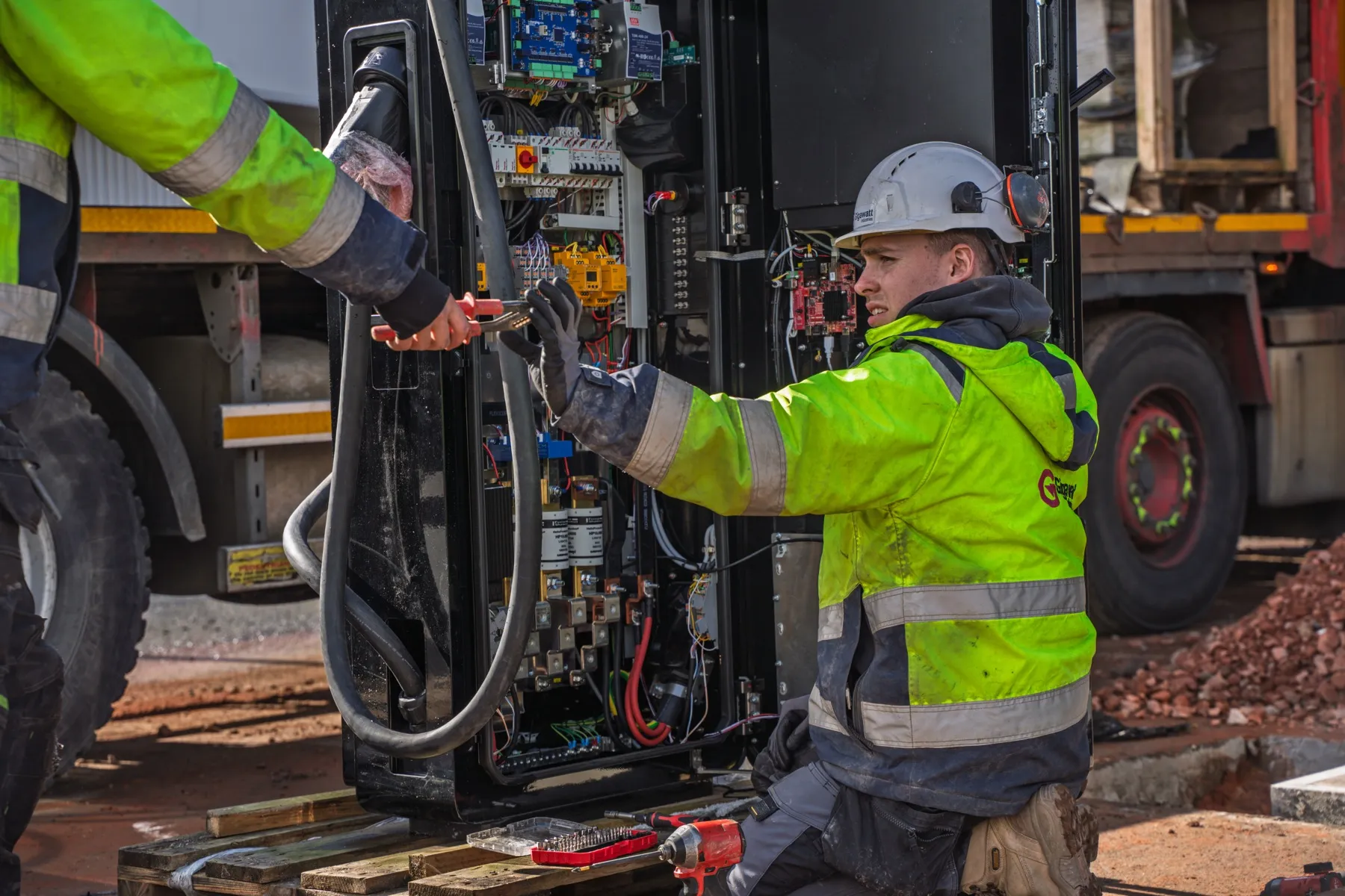 Westgate Retail Park, rapid EV charging hub, Gloucester