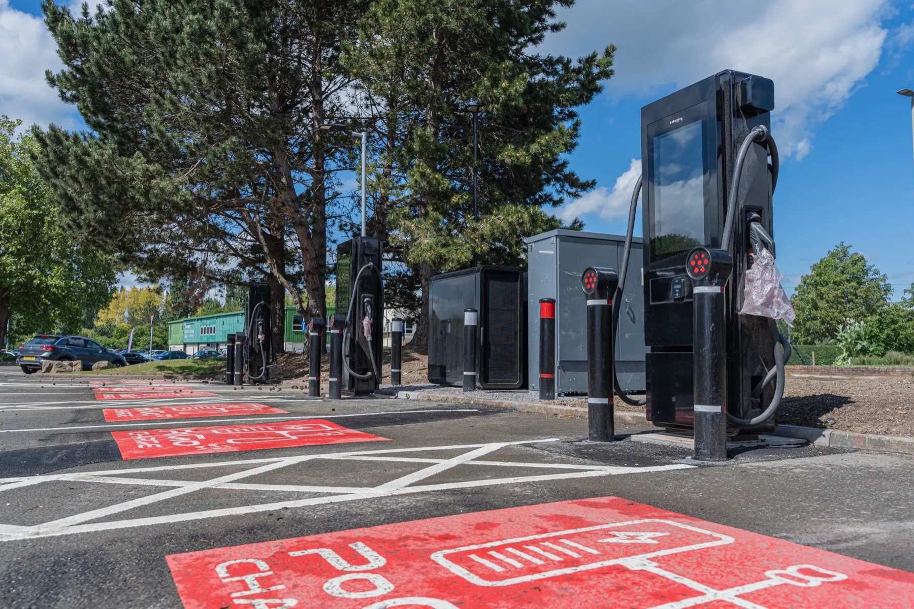 Westgate Retail Park, rapid EV charging hub, Gloucester