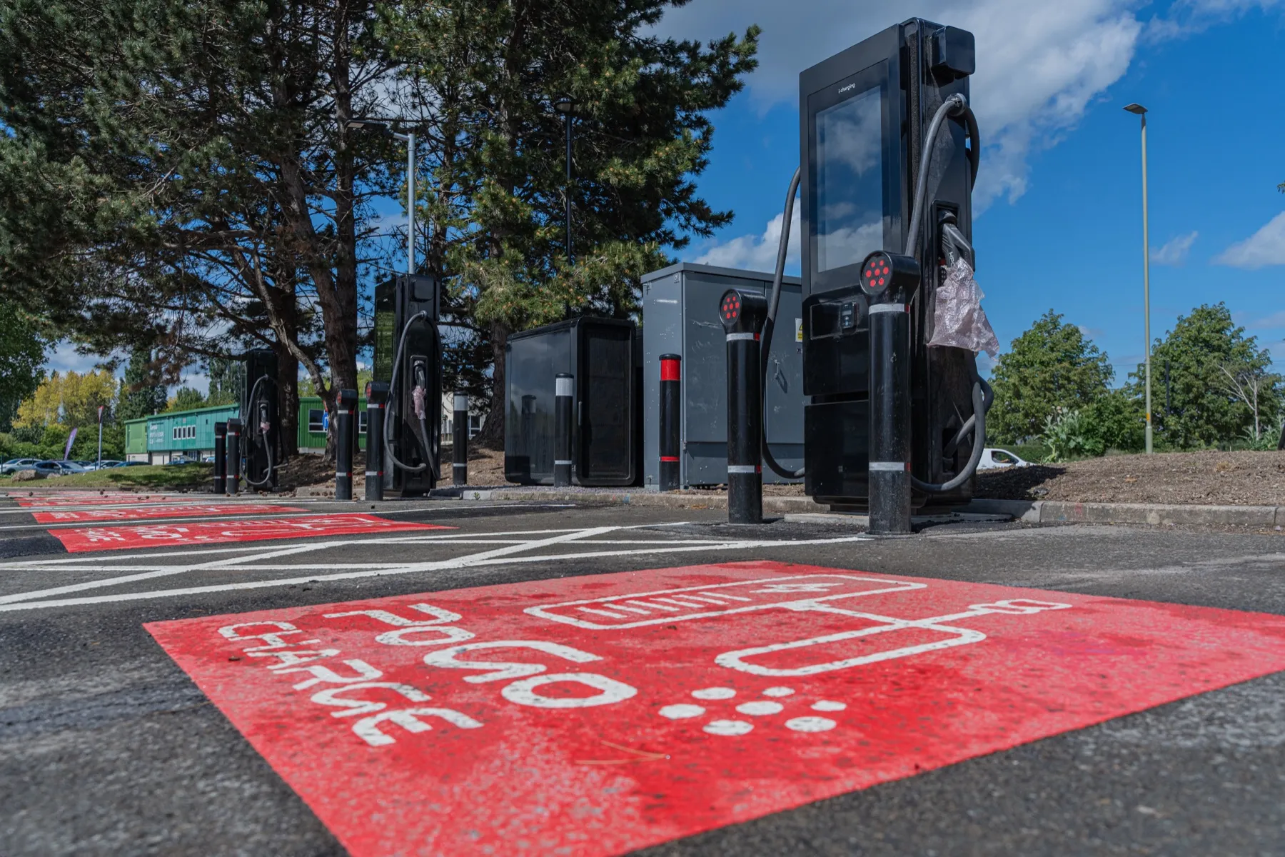 Westgate Retail Park, rapid EV charging hub, Gloucester