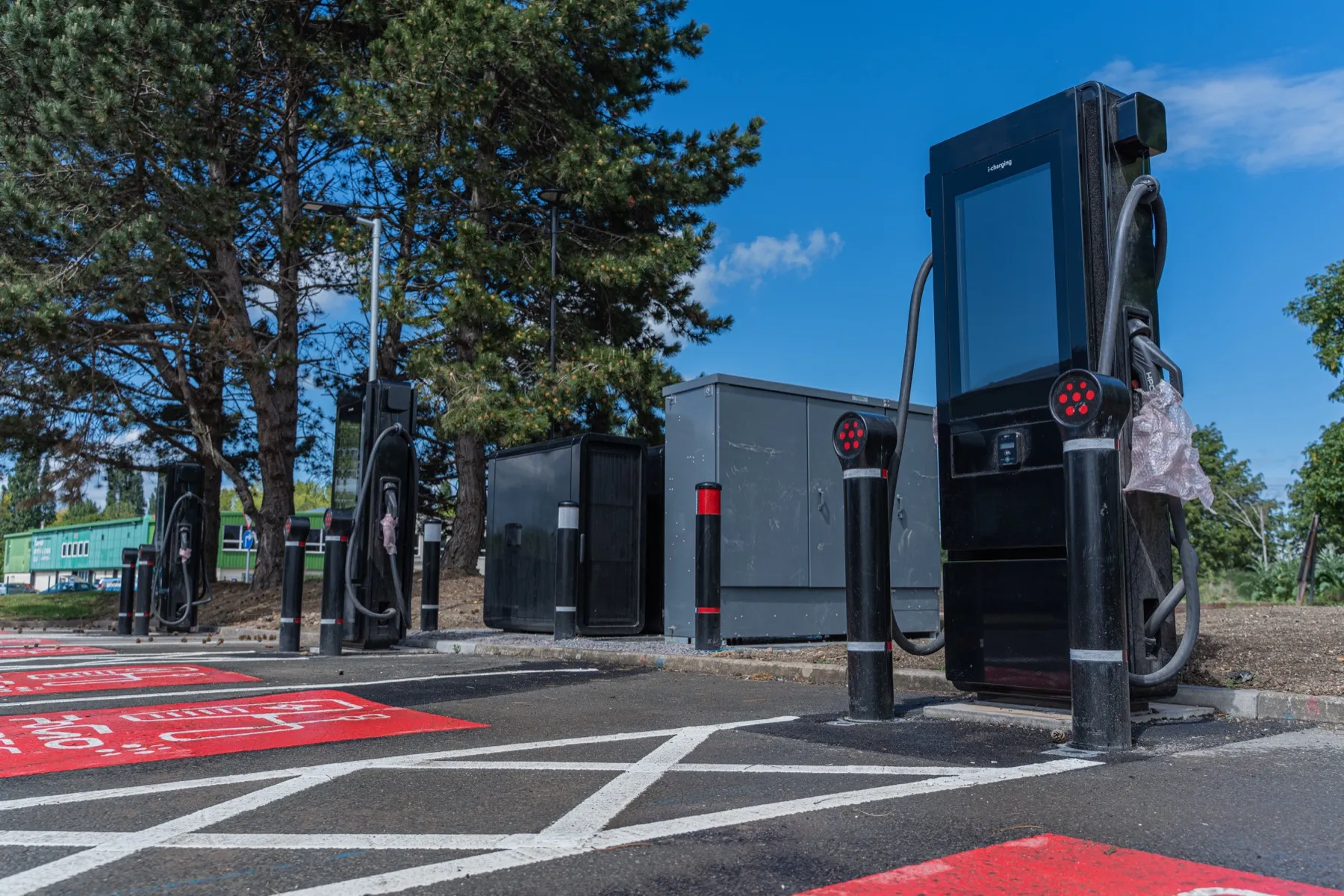 Westgate Retail Park, rapid EV charging hub, Gloucester