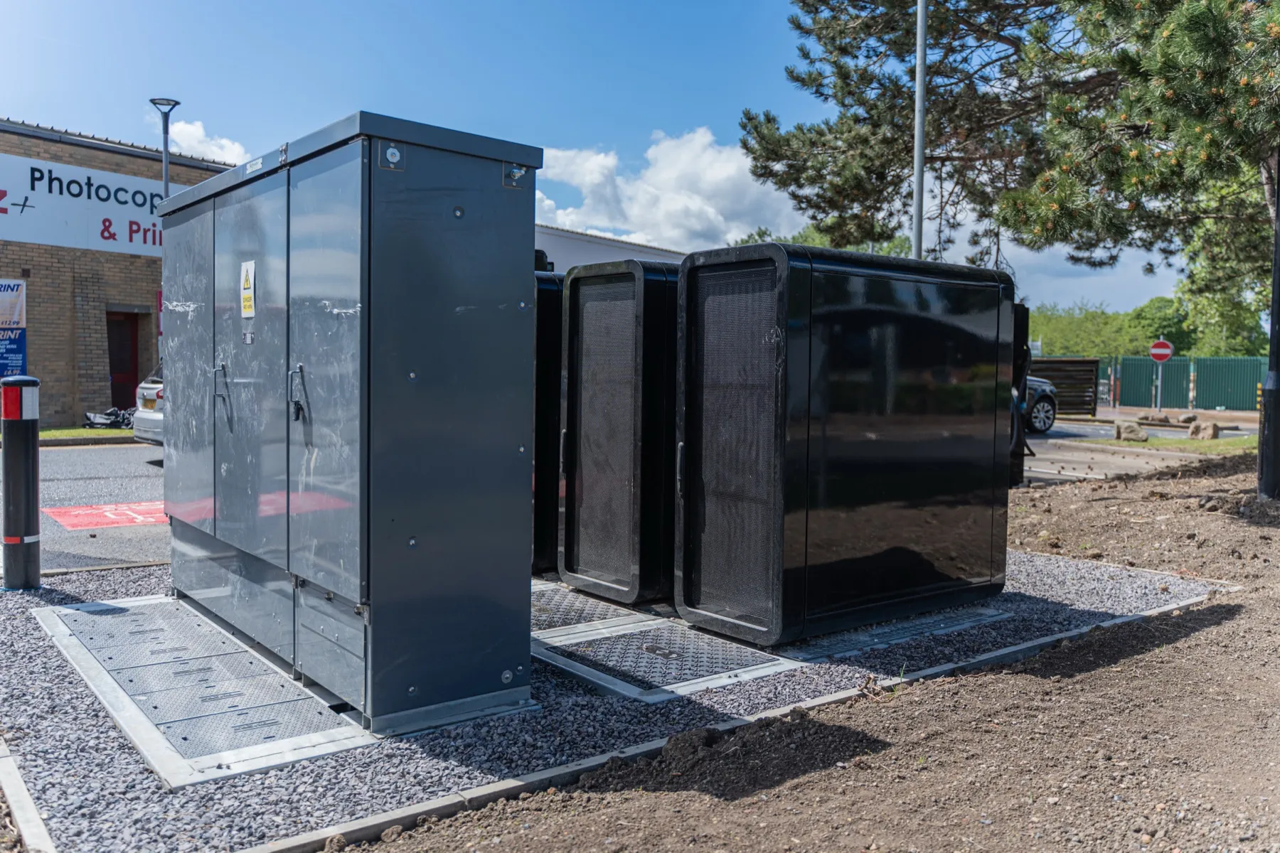 Westgate Retail Park, rapid EV charging hub, Gloucester