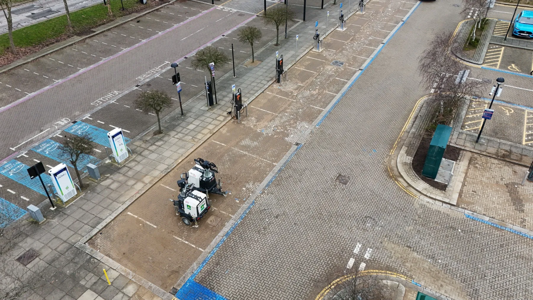 Xscape Milton Keynes, high-power charging hub