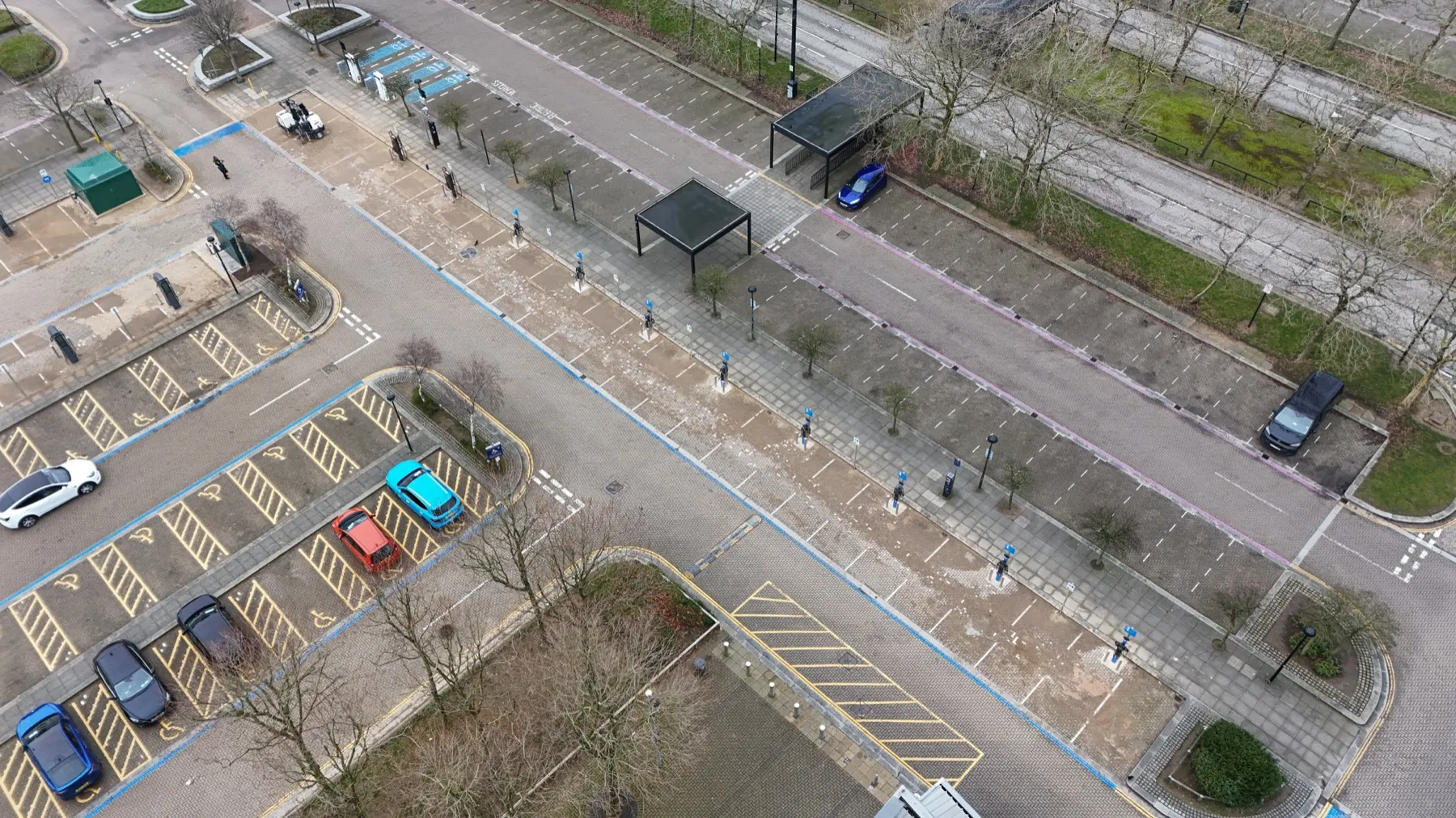 Xscape Milton Keynes, high-power charging hub