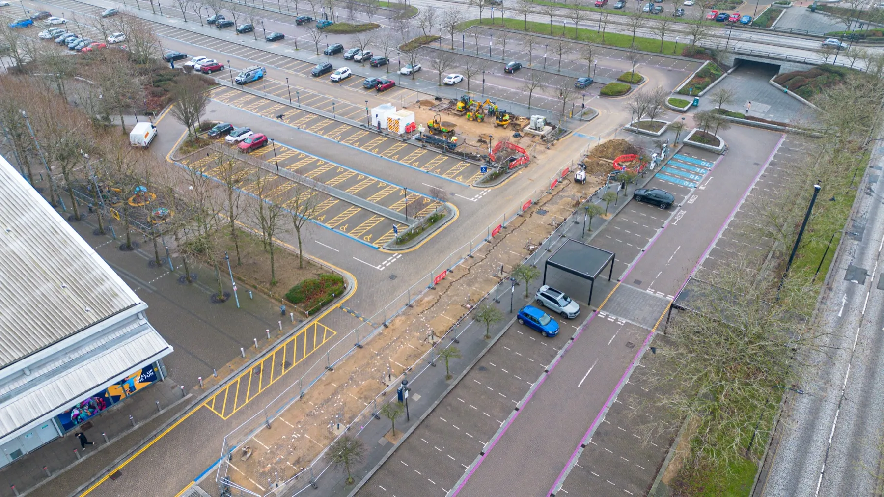 Xscape Milton Keynes, high-power charging hub