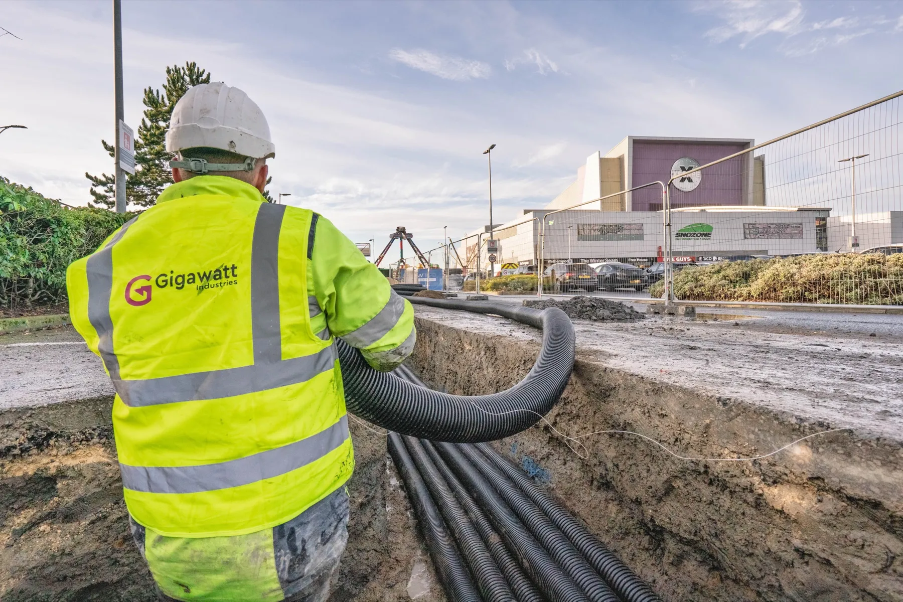 Xscape Yorkshire, high-power charging hub, Castleford