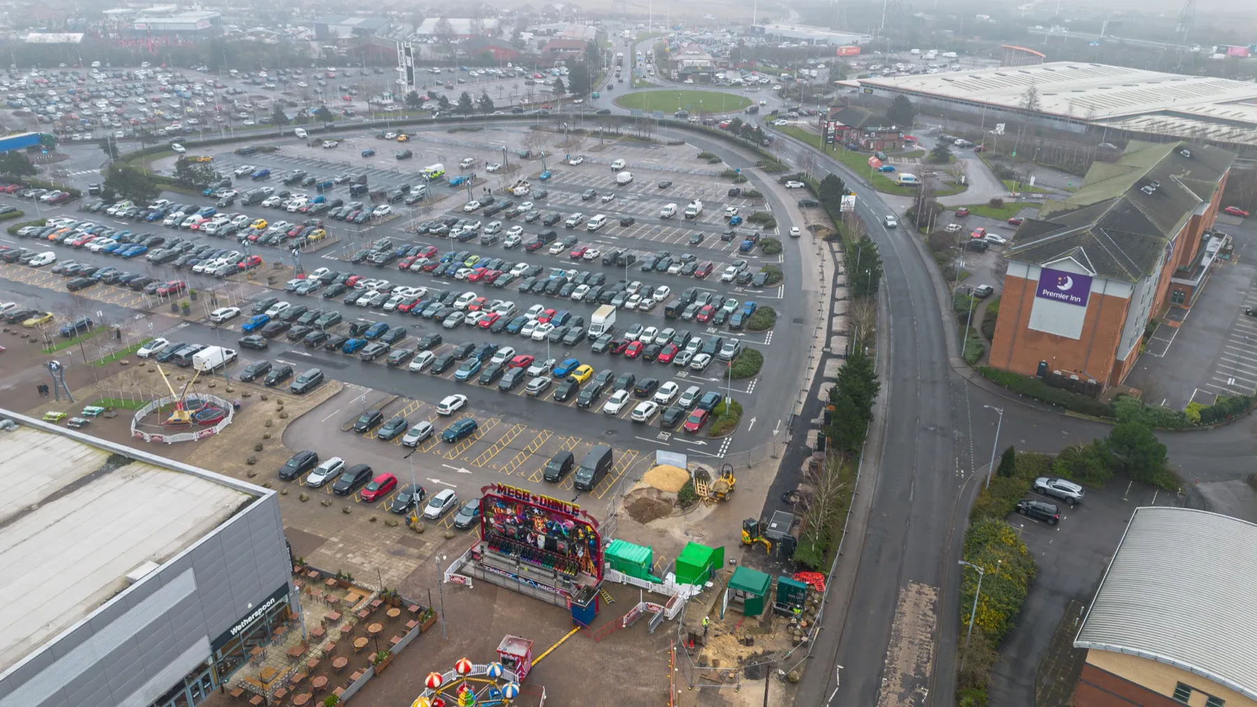 Xscape Yorkshire, high-power charging hub, Castleford