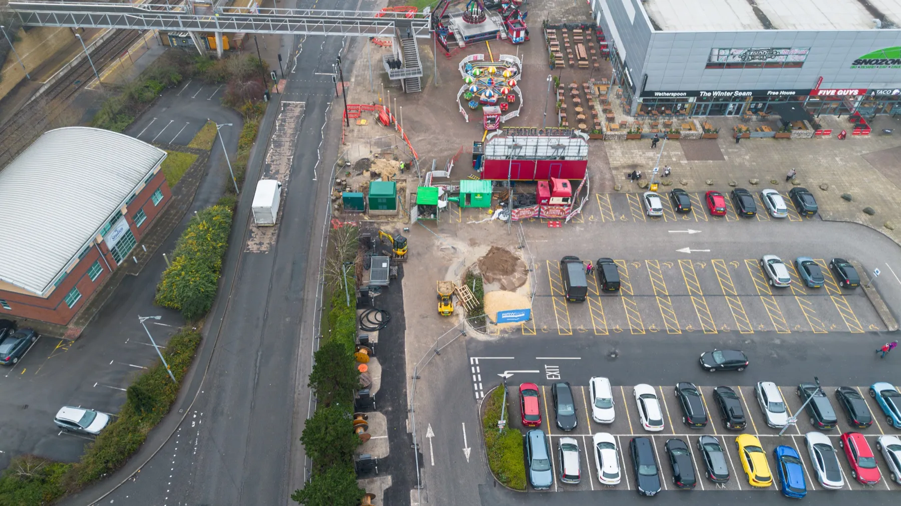 Xscape Yorkshire, high-power charging hub, Castleford