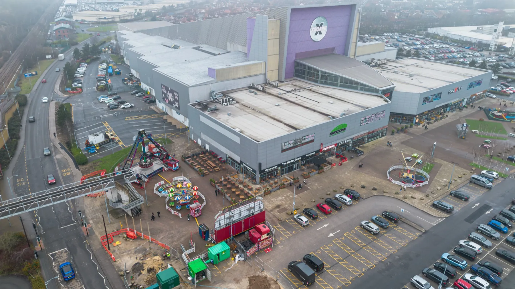 Xscape Yorkshire, high-power charging hub, Castleford