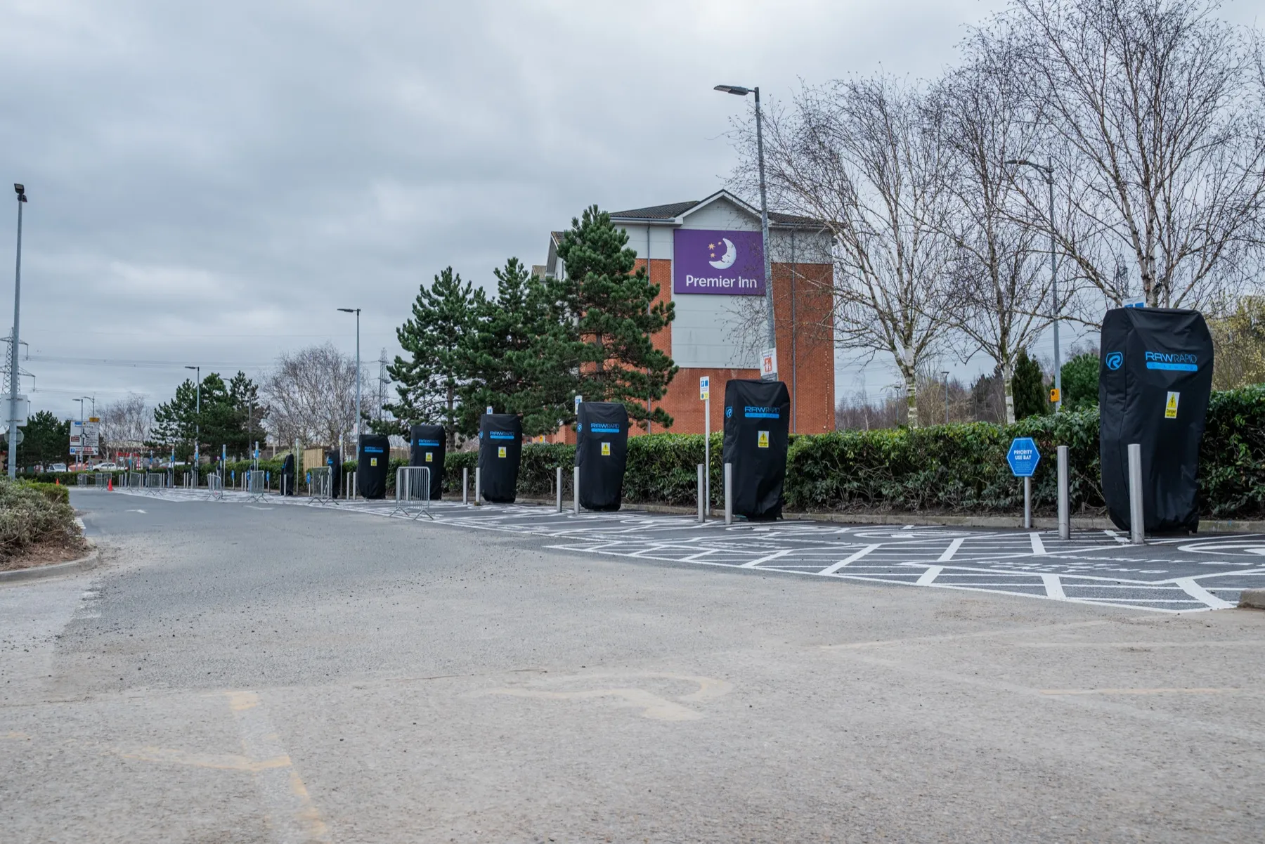 Xscape Yorkshire, high-power charging hub, Castleford