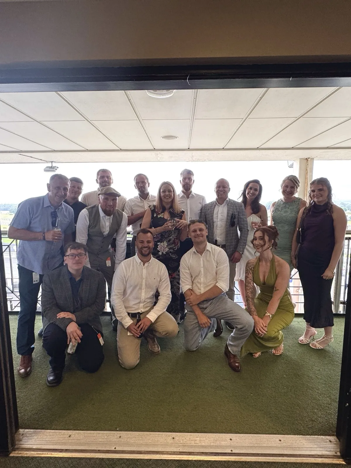 The Gigawatt team on a day at the races