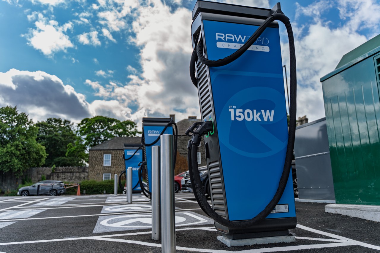 150kW rapid chargers at the Black Bull, Newcastle upon Tyne